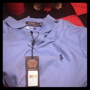 Brand New Ralph Lauren 👕 shirt Size Large Blue🔥